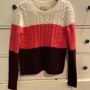 Crew knit sweater